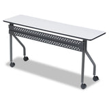 Iceberg OfficeWorks Mobile Training Table, Rectangular, 60" x 18" x 29", Gray/Charcoal (ICE68057) Each