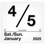 Today Is Daily Wall Calendar Refill, 8.5 x 8, White Sheets, 12-Month (Jan to Dec): 2025 (AAGK450) Each