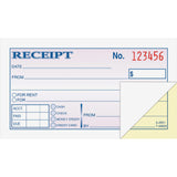 Adams Money/Rent Receipt Book, Two-Part Carbonless, 4.88 x 2.75, 50 Forms Total (ABFDC2501) Each