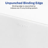 Avery Individual Bottom Tab Legal Dividers, 25 x Dividers (AVE12398) 1 Pack