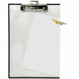 Baumgartens Quick Reference Clipboard, 0.5" Clip Capacity, Holds 8.5 x 11 Sheets, Clear (BAUTA1611) Each