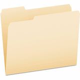 Pendaflex Essentials 1/3 Tab Cut Letter Top Tab File Folder, 8 1/2" x 11", 3/4" Expansion,, Manila, 100/Box (PFX752131) Box of 100