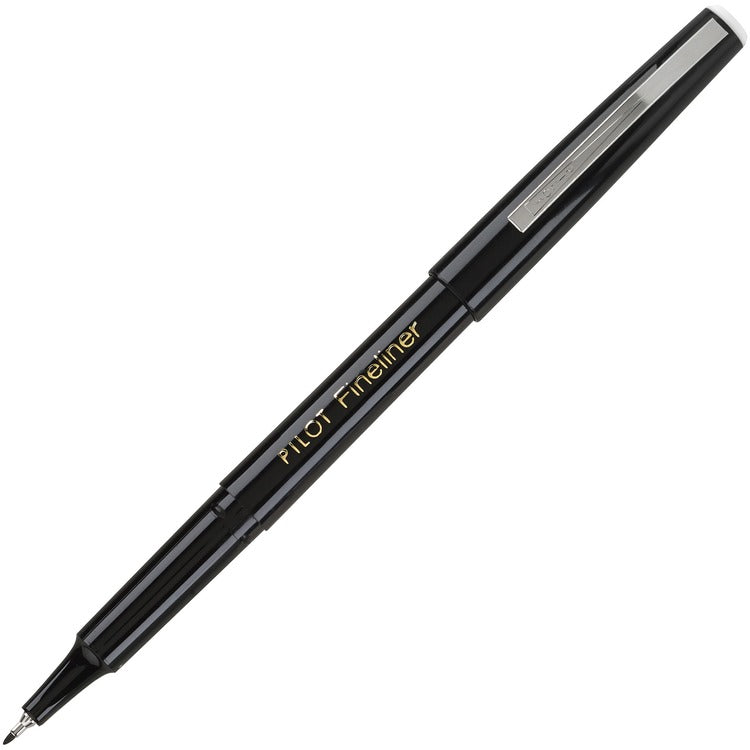Pilot Fineliner Marker Pens – Black Ink Fine Point (0.4mm) | 2-Pack Smudge-Proof Drawing Pens