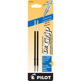 Pilot Refill for Dr. Grip, Easytouch, The Better, B2P and Rex Grip BeGreen Ballpoint Pens, Medium Conical Tip, Blue Ink, 2/Pack (PIL77228) Pack of 2