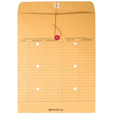 Quality Park Recycled Kraft String/Button Interoffice Envelope, #97, 10 x 13, Brown Kraft, 100/CT (QUA63560) Box of 100