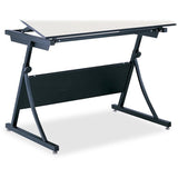 Safco PlanMaster Adjustable Drafting Table Base, Height Adjustable 29.5" - 37.5", Black, 37.5"W x 43"D (SAF3957) Each