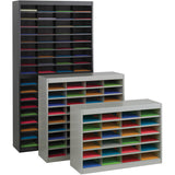 Safco 72-Compartment Literature Organizer (SAF9241BLR) Each