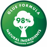 UHU Stic Permanent Glue Stick, 1.41 oz, Applies Blue, Dries Clear (STD99653) Box of 12