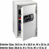 Sentry Safe 3 Cubic Foot Fire Safe, Light Gray (SENS6770) Each