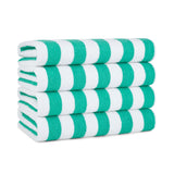 Hospeco® California Cabana Beach Towels 30x70 Green, 4/Pack (HOSPNP-CABANA-GR) Pack of 4