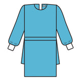 Halyard Protective Procedure Gown Large Blue NonSterile Not Rated Disposable (342890_CS) 60/CS