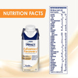 Impact Advanced Recovery® Oral Supplement Vanilla Flavor Liquid 8.45 oz. Reclosable Carton (1196661_CS) 10/CS