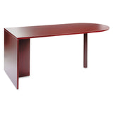 Alera® Alera Valencia Series D-Top Desk, 71" x 35.5" x 29.63", Mahogany (ALEVA277236MY) Each