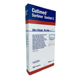 Cutimed® Sorbion® Sachet S Gelling Fiber Wound Dressing 4 X 8 Inch Rectangle Sterile (1108694_EA) 1/EA