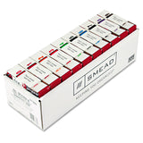 Smead™ Numerical End Tab File Folder Labels, 0-9, 1 x 1.25, White, 500/Roll, 10 Rolls/Box (SMD67380) 10 Rolls