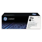 HP HP 35A, (CB435A) Black Original LaserJet Toner Cartridge (HEWCB435A) Each