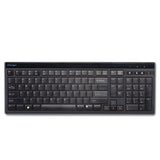 Kensington® Slim Type Standard Keyboard, 104 Keys, Black (KMW72357) Each