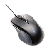 Kensington® Pro Fit Wired Full-Size Mouse, USB 2.0, Right Hand Use, Black (KMW72369) Each