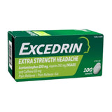 Excedrin® Extra Strength Pain Relief 250 mg - 250 mg - 65 mg Strength Acetaminophen / Aspirin / Caffeine Capsule 100 per Bottle (1261057_BT) 1/BT