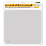 Allsop® Accutrack Slimline Mouse Pad, 8.75 x 8, Silver (ASP30202) Each