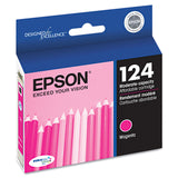 Epson® T124320-S (124) DURABrite Ultra Ink, Magenta (EPST124320S) Each