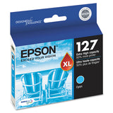 Epson® T127220-S (127) DURABrite Ultra Extra High-Yield Ink, Cyan (EPST127220S) Each
