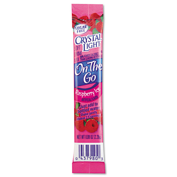 Crystal Light® Flavored Drink Mix, Raspberry Ice, 30 .08oz Packets/Box (CRY79800)
