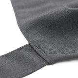 Hospeco® Mariposa Bib Apron 33x30 Black, 12/Pack (HOSAPRN-B-SPUN) Pack of 12