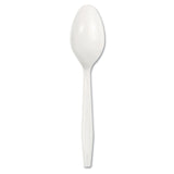 Boardwalk® Mediumweight Polystyrene Cutlery, Teaspoon, White, 10 Boxes of 100/Carton (BWKSPOONMWPSCT) Case of 1000