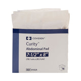 Curity™ Abdominal Pad 7-1/2 X 8 Inch Sterile 1 per Pack (566399_EA) 1/EA