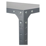 Safco® Commercial Steel Shelving Unit, Six-Shelf, 36w x 24d x 75h, Dark Gray (SAF6270) Each