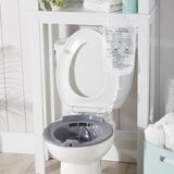 McKesson Sitz Bath Round Graphite Plastic 2000 mL Bag Graduated, 500 mL Increments up to 2000 mL (1028137_CS) 10/CS