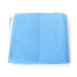 QUICK CHECK* H400 Sterilization Wrap White / Blue 36 X 36 Inch Dual Layer SMS Polypropylene Steam / EO Gas / Hydrogen Peroxide (809429_CS) 72/CS