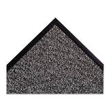 Crown Dust-Star Microfiber Wiper Mat, 48 x 72, Charcoal (CWNDS0046CH) Each