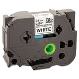 Brother P-Touch® TZe Extra-Strength Adhesive Laminated Labeling Tape, 0.94" x 26.2 ft, Black on White (BRTTZES251) Each