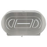 Bobrick Toilet Tissue 2 Roll Dispenser, Jumbo, 20.81 x 5.31 x 11.38, Satin-Finish Stainless Steel (BOB2892) Each