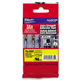 Brother P-Touch® TZe Extra-Strength Adhesive Laminated Labeling Tape, 0.47" x 26.2 ft, Black on Yellow (BRTTZES631) Each