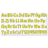 TREND® Ready Letters Playful Combo Set, Yellow, 4"h, 216/Set (TEPT79743) 1 Set