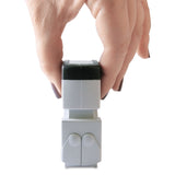 ACCUSTAMP2® Pre-Inked Shutter Stamp, Red, REVISED, 1.63 x 0.5 (COS035587) Each