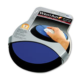 Allsop® Wrist Aid Ergonomic Circular Mouse Pad, 9" dia., Cobalt (ASP26226) Each