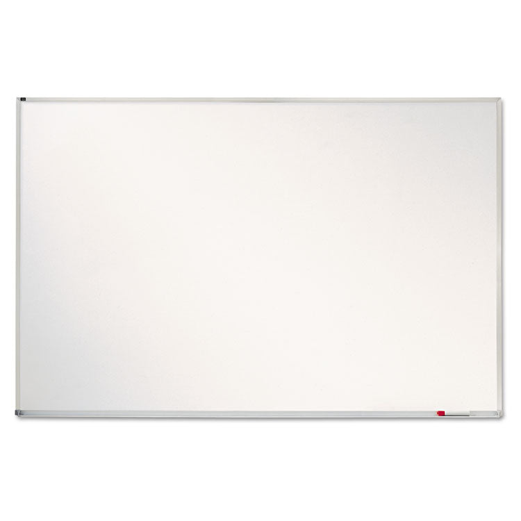 Porcelain Magnetic Whiteboard, 72 x 48, White Surface, Silver Aluminum Frame Porcelain Magnetic Whiteboard, 72 x 48, White Surface, Silver Aluminum Frame