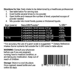 NanoVM® 9 - 18 Years Pediatric Oral Supplement Unflavored 275 Gram Jar Powder Vitamins / Minerals Food Allergies (971490_EA) 1/EA