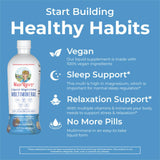 Mary Ruth's® Liquid Nighttime Multimineral Dietary Supplement Vitamin C / D / Calcium / Magnesium 1 mg - 1.7 mcg - 60 mg - 10 mg Strength Liquid 30 oz. Coconut Flavor (1271768_EA) 1/EA