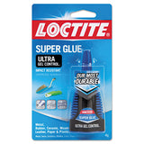 Loctite® Ultra Gel Control Super Glue, 0.14 oz, Dries Clear (LOC1363589) Each
