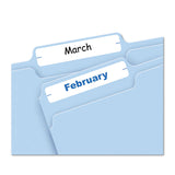 Avery® Printable 4" x 6" - Permanent File Folder Labels, 0.69 x 3.44, White, 7/Sheet, 36 Sheets/Pack, (5202) (AVE05202) Pack of 252