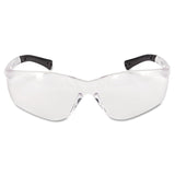 MCR™ Safety BearKat Safety Glasses, Frost Frame, Clear Lens, 12/Box (CRWBK110AFBX) 12 Pairs