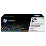 HP HP 305X, (CE410X) High-Yield Black Original LaserJet Toner Cartridge (HEWCE410X) Each