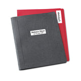 Avery® Removable Multi-Use Labels, Inkjet/Laser Printers, 1 x 3, White, 5/Sheet, 50 Sheets/Pack, (5436) (AVE05436) Pack of 250