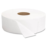 GEN JRT Jumbo Bath Tissue, Septic Safe, 2-Ply, White, 3.3" x 1,375 ft, 12" dia, 6 Rolls/Carton (GEN1513) Case of 6