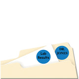 Avery® Printable Self-Adhesive Removable Color-Coding Labels, 0.75" dia, Dark Blue, 24/Sheet, 42 Sheets/Pack, (5469) (AVE05469) Pack of 1000